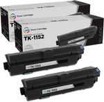 LD Products Compatible Toner Cartridge Replacements for Kyocera TK-1152 1T02RV0US0 (Black, 2-Pack) Compatible with Kyocera M2635dw