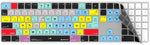 Adobe Premiere Pro Keyboard Cover for Apple Magic Keyboard | Fits Wireless Magic Keyboard with Numeric Pad