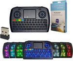 Dreamlink/Formuler Dreamlink Formuler 7 Color Backlit Wireless Mini Keyboard Touchpad Remote Control 2.4GHz Portable Backlight for PC & Any Android Tv Box