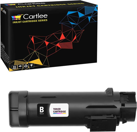 Cartlee Set of 1 Black Compatible High Yield Laser Toner Cartridges for Xerox Phaser 6510 6510/dni 6510/dn 6510/n Workcentre 6515 6515/dni 6515/dn 6515/n Printer