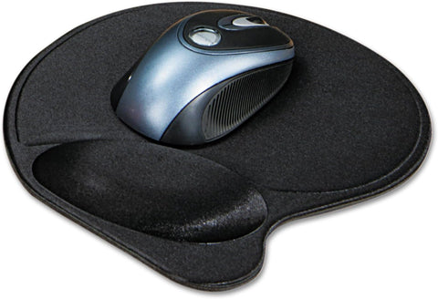 Kensington 57822 Mouse Wrist Pillow, 10-9/10-Inch x7-9/10-Inch x9/10-Inch, Black