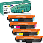 JMLCOLORS Compatible TN227 TN-227 Toner Cartridge Replacement for Brother TN223 TN227BK Work with MFC-L3770CDW MFC-L3750CDW HL-L3290CDW HL-L3270CDW HL-L3230CDW Printer (TN-227BK/C/M/Y High Yield)