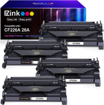 E-Z Ink (TM Compatible Toner Cartridge Replacement for HP 26A CF226A 26X CF226X to use with M402dn M402dw M426fdw M426fdn Printer (Black, 4 Pack)