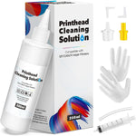 ecodot 250ML Printhead Cleaning Kit for HP, Epson, Canon, Brother & Lexmark Inkjet Printer- Large High Efficiency (Best-Printer-Certified)