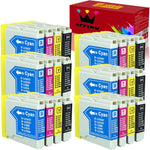 AceInk Compatible Ink Cartridges Replacement for Brother LC51 Ink Cartridges, Work for Brother MFC-240C MFC-440CN MFC-465CN MFC-665CW Printer 48-Pack (12 Black,12 Cyan, 12 Magenta, 12 Yellow)