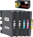 TacTink Sawgrass SG400 Ink Cartridges, Sublimation SG400 SG800 Ink Cartridge High Yied Replacement for Sawgrass Virtuoso SG 400 SG 800 Printer (2 Black,1 Cyan,1 Magenta,1 Yellow, 5-Pack)