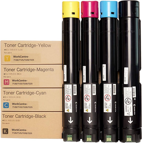 Toner Cartridge Compatible with Xerox WorkCentre-7120/7125/7220/7225 Copier Machine_Black (22,000 Pages) (006R01457)