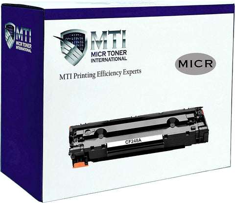 MTI 48A MICR Check Printing CF248A Toner Cartridge | Compatible with HP Pro MFP M15w M29w M28w M30w M31w M16w | HP48A 248A Printer Ink