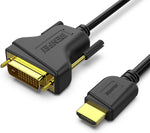 BENFEI HDMI to DVI, 15 Feet HDMI to DVI Cable Bi Directional DVI-D 24+1 Male to HDMI Male High Speed Adapter Cable Support 1080P Full HD Compatible for Raspberry Pi, Roku, Xbox One, PS4 PS3