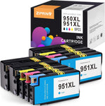 ZIPRINT 950XL Compatible Ink Cartridge Replacement for HP 950XL 951XL 950 XL 951 XL to use with OfficeJet 8600 8610 8100 8620 8630 8625 Printer (3 Black 2 Cyan 2 Magenta 2 Yellow, 9-Pack)