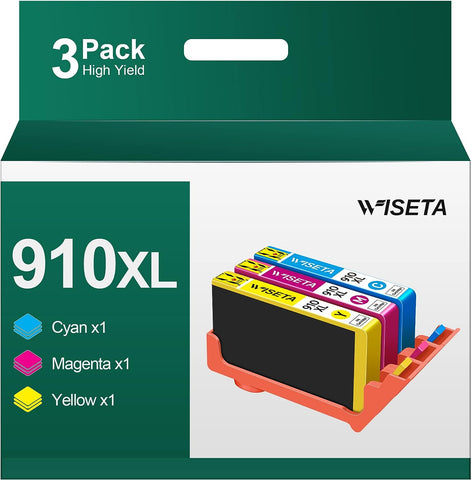 910XL Ink Cartridges for HP Printers for HP 910 XL Ink Cartridges Combo Pack Compatible with Officejet Pro 8020 8035e 8025e 8028e 8028 8025 8035 Printer (3 Pack 910 XL Ink Cartridges for HP Printer)