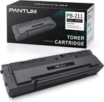 Pantum PB-211 Black Toner Cartridge Compatible P2200, P2500W, P2502W, M6500NW, M6550NW, M6552NW, M6600NW, M6602NW Series, Yeilds up to 1600 Pages