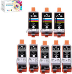 Compatible PGI-35 CLI-36 Ink Cartridge Replacement for Canon 35 36 PGI35 CLI36 Ink Work with Canon Pixma iP110 iP100 TR150 Printer (5BK, 3C)