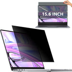 Laptop Privacy Screen 15.6 Inch,Removable 16:9 Aspect Privacy Filter Screen Protector for 15.6 Inch Laptop,Anti Glare Blue Light Slide Mount Tabs Cover for Generic Laptop Screen Privacy Shield