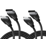 CHARGEWORX USB C to Lightning Cable, 3-FT, MFI Certified, 2-PK, Power Delivery for iPhone 14/13/12/11/11 Pro/X/XS/XR/XS Max/8/8 Plus, iPad, & More, Charge and Sync (for use w/Type C Chargers), Black