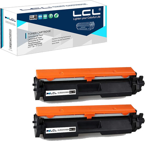 LCL Compatible Toner Cartridge Replacement for Canon 051H CRG051H CRG-051H 2169C001 4100 Pages LBP162dw MF264dw MF267dw MF269dw LBP160 MF260 (2-Pack Black)