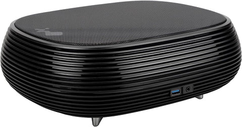 IN WIN B1 Mesh Mini-ITX Chassis with 200Watts 80+Gold PSU with Mesh Top Cover, Black