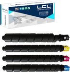 LCL Compatible Toner Cartridge Replacement for Kyocera TK8337 TK-8337 TK8337K TK-8337K TK-8337C TK-8337M TK-8337Y 1T02ND0US0 1T02NDCUS0 1T02NDBUS0 1T02NDAUS0 (4-Pack KCMY)