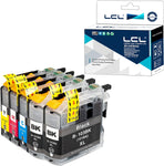 LCL Compatible Ink Cartridge Replacement for Brother LC101 LC101XL LC-103 LC103 XL LC103XL LC103BK LC103C LC103M LC103Y High Yield DCP-J132W DCP-J152W DCP-J172W (5-Pack 2Black Cyan Magenta Yellow)