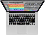 KB Covers Digital Performer QWERTY Keyboard Cover for MacBook. Air & Pro 18344