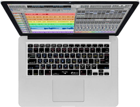 KB Covers Digital Performer QWERTY Keyboard Cover for MacBook. Air & Pro 18344