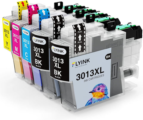 FLYINK lc3013 lc3011 Ink cartridges bk/c/m/y for Brother MFC-J491DW MFC-J895DW MFC-J497DW Printer