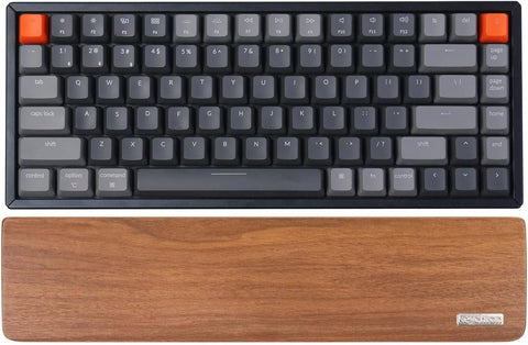 Wooden Keyboard Wrist Rest Palm Rest for Keychron K2 / K2 Pro / K6 / K6 Pro Bluetooth Mechanical Keyboard