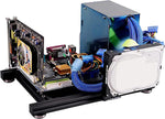ITX Motherboard PC Computer Case,Mini ITX Open Air Frame Computer Overclock Case Computer Motherboards PC Test Bench, Aluminum Mod Base Motherboard Test Bench Support ATX Power,Convenient Disassembly
