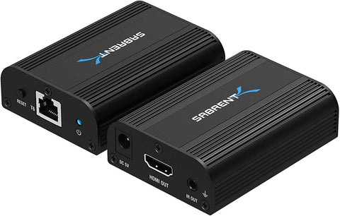 SABRENT 4K HDMI Extender Over CAT6 (60 Meters / 200 feet) (DA-4KEX)