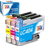 starink LC404 Ink Cartridges Color Compatible Replacement for Brother LC4043PKS LC-404 Color Work for MFC-J1205W MFC-J1215W Printer, 3 Packs(C/M/Y)