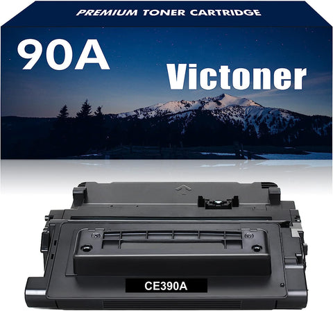 CE390A 90A Black Toner Cartridge 1 Pack Replacement for HP 90A CE390A 90X CE390X for HP Laserjet Enterprise 600 M601 M602 M603 Series M4555f M4555 MFP Series Printer Ink