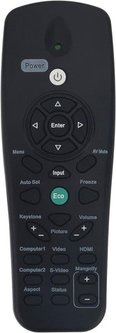 AULCMEET Replaced Remote Control Compatible with Ricoh Projector PJ S2130/PJ WX2130 PJ X2130