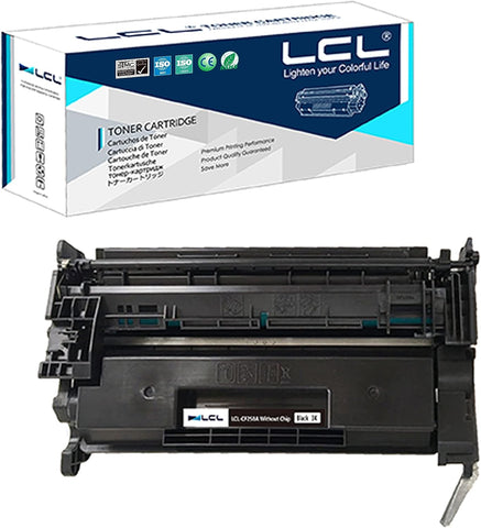 LCL Compatible Toner Cartridge Without Chip Replacement for HP 58A CF258A Laserjet Pro M304 M304a M404d M404n M404dn M404dw MFP M428fdn M428fdw (1-Pack Black)