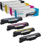 LD Products Compatible Replacements for Brother TN227 Toner Cartridge TN-227 TN227 TN-227 High Yield (Black, Cyan, Magenta, Yellow, 4-Pack) for HL 3070CW HL-L3210CW HL-L3230CDW HL-L3270CDW HL-L3290C