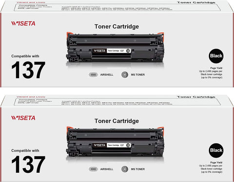 CRG137 137 Toner Compatible Replacement for Canon 137 Black Toner Cartridge CRG137 Compatible with ImageCLASS D570 MF232w MF242dw MF236n MF249dw MF244dw MF247dw MF227dw MF229dw 3D Printer