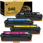 ONLYU Compatible Toner Cartridge Replacement for Canon 046 046H CRG-046H for Color ImageCLASS MF733Cdw MF731Cdw MF735Cdw LBP654Cdw MF733 MF731 Printer Ink (Black Cyan Magenta Yellow, 4 Pack)