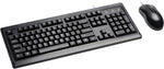 Kensington Mouse-in-a-Box and Keyboard Wired USB Desktop Set (K72436AM), Black