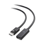 Cable Matters Unidirectional Active DisplayPort Extension Cable Gender Changer for Oculus Rift S, HTC Vive Pro, Gaming Monitors and More in 16 ft / 5m - Support DisplayPort 1.4 with 8K 60Hz and HDR