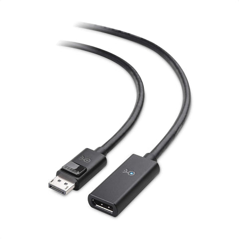 Cable Matters Unidirectional Active DisplayPort Extension Cable Gender Changer for Oculus Rift S, HTC Vive Pro, Gaming Monitors and More in 25 ft / 7.5m - Support DisplayPort 1.4 with 8K 60Hz and HDR