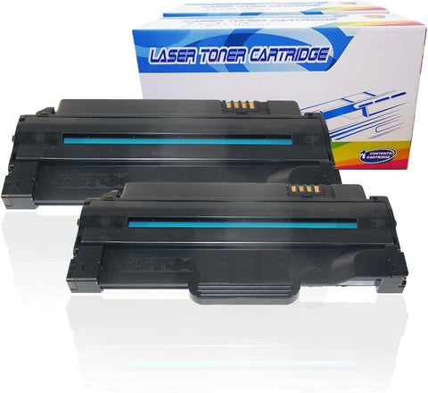 Inktoneram Compatible Toner Cartridges Replacement for Dell 1133 1135n 1130 1130n High Yield 330-9523 2.5K (Black, 2-Pack)