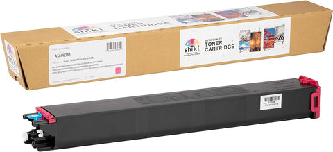 SHIKI Compatible Toner Cartridge Replacement for Sharp MX-2630 2651 3050 3051 3070 3071 3550 3551 3570 3571 4050 4051 4070 4071 5050 5051 5070 5071 6050 6070 MX-60NTMA MX-61NTMA (Magenta, 24000 Pages)