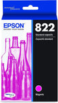 EPSON T822 DURABrite Ultra -Ink Standard Capacity Magenta -Cartridge (T822320-S) for Select Epson Workforce Pro Printers