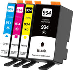 934XL and 935XL Ink Cartridges Compatible for HP 934 935 XL Combo Pack, for Officejet Pro 6830 6230 6835 6812 6815 6820 6220 6800 (1 Black,1 Cyan,1 Magenta,1 Yellow, 4 XL Pack)