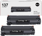 137 Toner Cartridge 2-Pack Compatible Replacement for Canon 137 Black Toner Cartridge CRG137 for ImageCLASS D570 MF232w MF242dw MF236n MF249dw MF244dw MF247dw MF227dw MF229dw Printer Toner