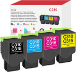 C310 C315 Standard Yield Black Cyan Magenta Yellow Toner Cartridge Replacement for Xerox 006R04356 006R04357 006R04358 006R04359 Toner Cartridge