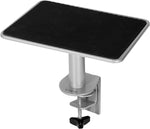 VIVO Clamp-On Universal Height Adjustable Ergonomic Computer Monitor and Laptop Riser, Tabletop Desk Stand, C-Clamp Design, STAND-V000SC