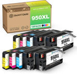 S SMARTOMNI 950XL 951XL 950 951 Compatible Ink Cartridge Replacement for use in HP OfficeJet Pro 8100 8110 8600 8610 8615 8616 8620 8625 8630 8630 8640 8650 251dw 276dw (4K+2*C/M/Y, 10 Pack)