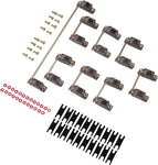 Mechanical Keyboard Screw in Stabilizers with 2U 6.25U for 41/64/87/104/106 Cherry Mx Switches Mechanicka Keyboard