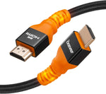 8K HDMI Cable [16FT], IXEVER HDMI 2.1 Cord 48Gbps Compatible with Apple TV, Roku,Samsung QLED, Monitor, Projector