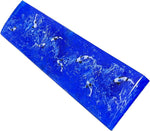 Art Ocean Wrist Rest Handmade Resin Mechanical Keyboard Wrist Rest Anti-Slip Rubber Base 84/87 Keys Size 14.17 x 3.15 in, 0.59 inch (15mm) Height,Blue